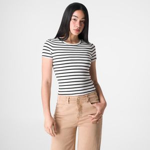 Polo Rib Lycrado Squeeze Mujer Mellrit