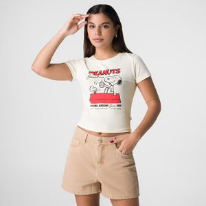 Polo Jersey Squeeze Mujer Rayne- Snoopy