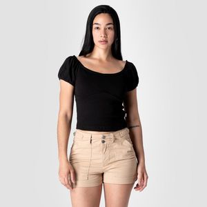 Polo Rib Lycrado Squeeze Mujer Riminni