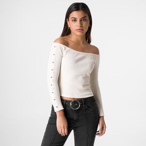 Polo Rib Lycrado Squeeze Mujer Carmaly