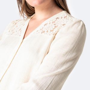 Blusa Lino Pionier Mujer Lehiren