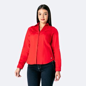 Blusa Popelina Stretch Pionier Mujer Albaa
