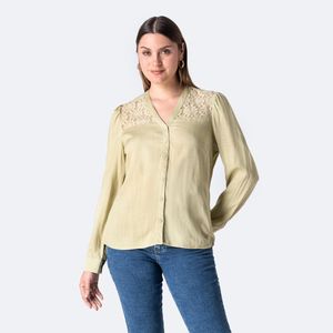 Blusa Lino Pionier Mujer Lehiren