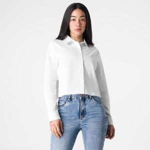 Blusa Popelina Squeeze Mujer Pausia