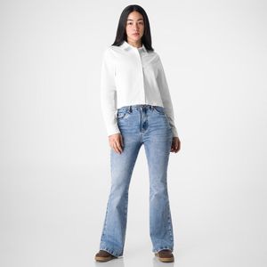 Blusa Popelina Squeeze Mujer Pausia