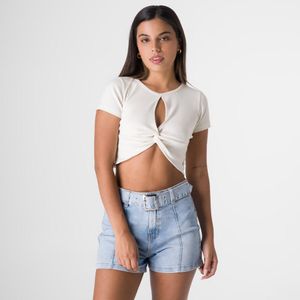 Polo Rib Lycrado Squeeze Mujer Darali-S