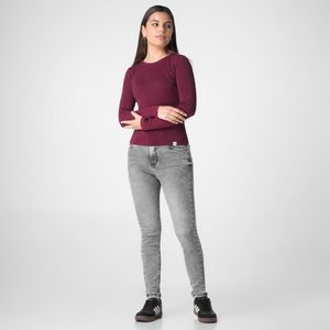 Polo Rib Lycrado Squeeze Mujer Alessandria