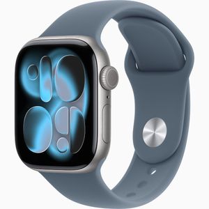 Apple Watch Series 11 Space Gray Aluminio GPS 42mm + Sport Band Anchor Blue
