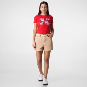 Polo Jersey Squeeze Mujer Ammy-Snoopy