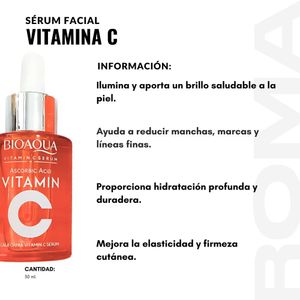 SÉRUM FACIAL VITAMINA C 30ML BIOAQUA