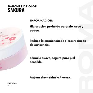 PACK 3 MASCARILLA DE OJOS SAKURA 80G BIOAQUA