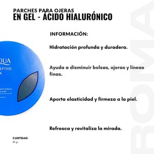 MASCARILLA PARA OJERAS EN GEL – ÁCIDO HIALURÓNICO 80G BIOAQUA