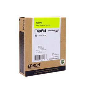 Cartucho de tinta amarillo Epson T40W420, 50ml UltraChrome XD2 para impresiones de alta calidad