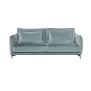 Sofá Luciana 3 Cuerpos Velvet Terra