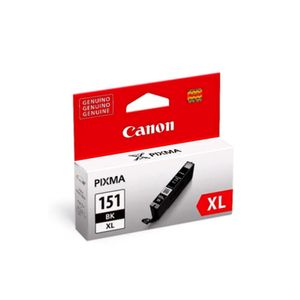 Tinta Canon CLI-151XL Negra para Impresoras MG-6210, MG-5410, IP-7210 - Alta Capacidad y Calidad