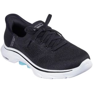 Zapatillas Skechers Para Mujer Deportiva Go Walk 7 - Negro 125213-BKAQ