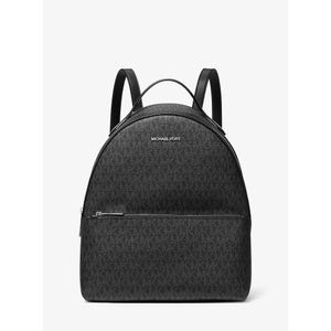 Michael Kors Mochila mediana con el logotipo de la firma Sheila | Negro