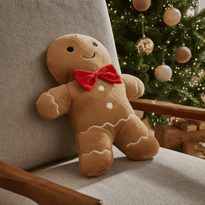 Cojín Sr. Ginger 40cm Cuentos de Navidad Orange