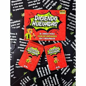 DICIENDO HUEVADAS - JUEGO PARA BEBER - DRINK CARDS