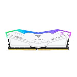 Memoria RAM TEAMGROUP T-FORCE DELTA RGB DDR5 de 16GB, 5600MHz, CL36, ideal para gamers y creadores