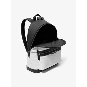Michael Kors Mochila con el logotipo de Cooper Signature | Blanco brillante