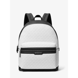 Michael Kors Mochila con el logotipo de Cooper Signature | Blanco brillante