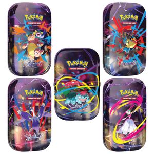 Cartas Pokemon TCG Mega Evolution 20 Cards y Lata Coleccionable Español