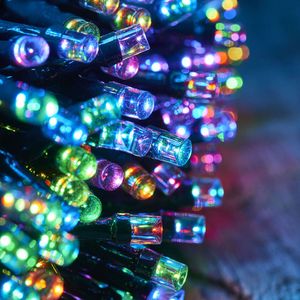 Tira 10m de 200 Luces con Luz LED Multicolor Orange