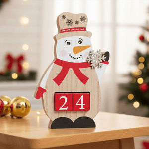 Calendario Snowman 19.9cm Cuentos de Navidad Orange