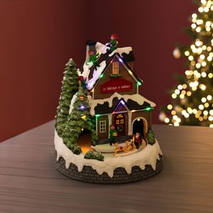 Fábrica de Regalos Musical con Movimiento 24 LEDS