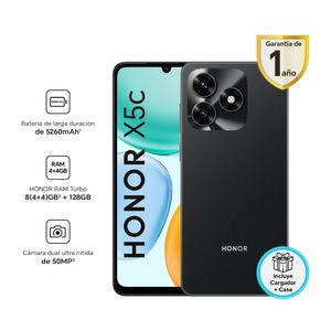 Celular Honor X5C 4GB + 128GB Midnight Black