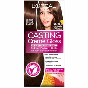 Tinte para Cabello CASTING Creme Gloss 400 Castaño Natural Caja 1un