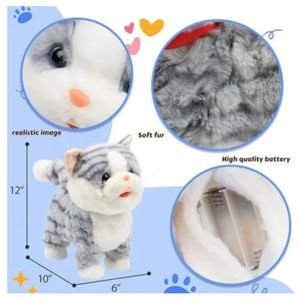 Gato con Collar Interactivo Mascota Camina Maulla Musical