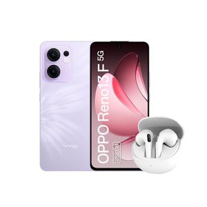 Celular OPPO Reno13 F 12GB+256GB Morado + TWS Audio Gratis