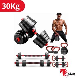 Set De Convertible De Mancuernas De 30 KG