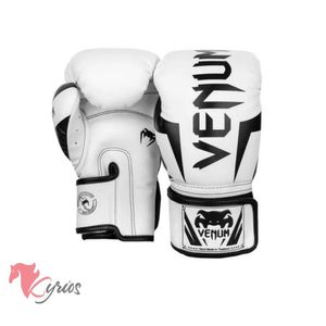 Guantes De Box Venum 14onz Blanco Con Negro