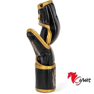 GUANTES DE MMA VENUM IMPORTADO TALLA M DORADONEGRO