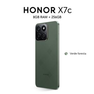 Celular Honor X7C 8GB RAM 256GB Verde Foresta con Estuche de regalo