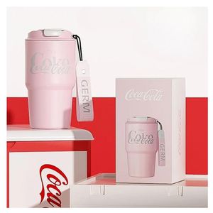 Vaso Térmico Germ Coca‑Cola Rosado Coral 590 ml