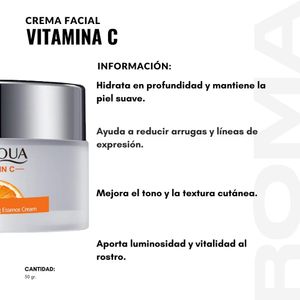 CREMA FACIAL VITAMINA C 50G BIOAQUA