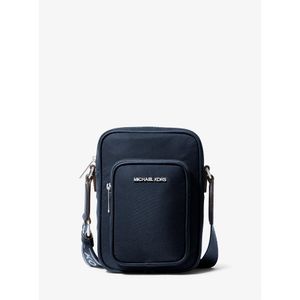 Michael Kors Bolso bandolera de nailon Khai | Navy
