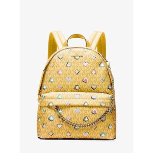Michael Kors Mochila Slater con el logotipo de la firma impreso | Miel