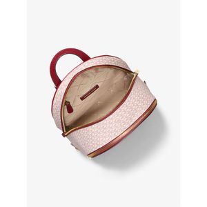 Michael Kors Mochila Rhea con logotipo metálico de la firma | Cereza