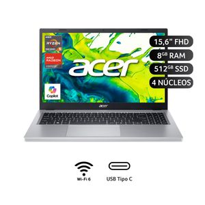 Laptop Acer AG15-21P-R70Y R5-7520U 8GB 512GB