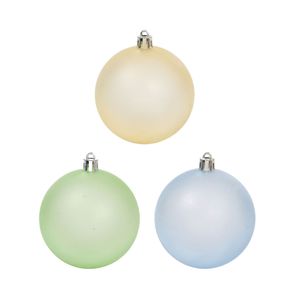 Set De Bolas 3 Piezas Statement Transparente 8 Cm