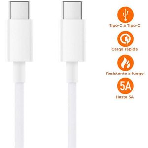 Cable Premium Xiaomi MI USB Tipo C a Tipo C 150cm Velocidad 480 MBPS