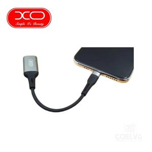 Cable Adaptador XO NB201  OTG USB a Lightning - Negro/Gris