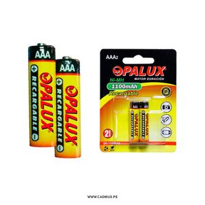 PILA RECARGABLE AAA 12V 1100MAH OPALUX DH-1100AAA