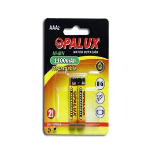 PILA RECARGABLE AAA 12V 1100MAH OPALUX DH-1100AAA