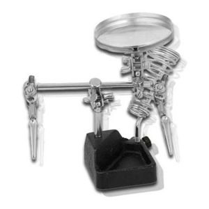 Porta Cautin Con Cocodrilos Y Lupa TAKEMA ZD-10G